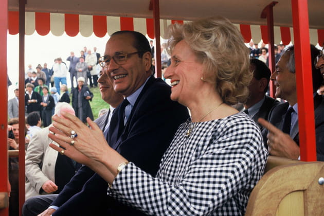 Jacques et Bernadette Chirac en 1987