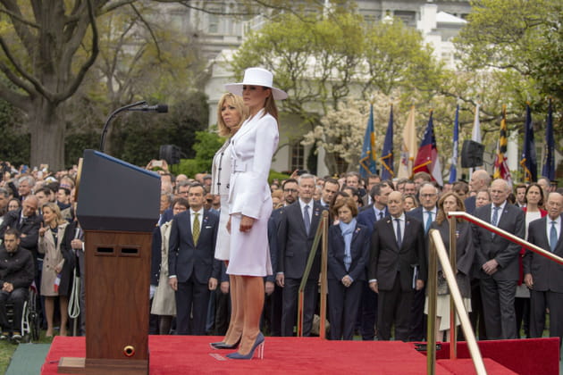 Immaculées et haut perchées