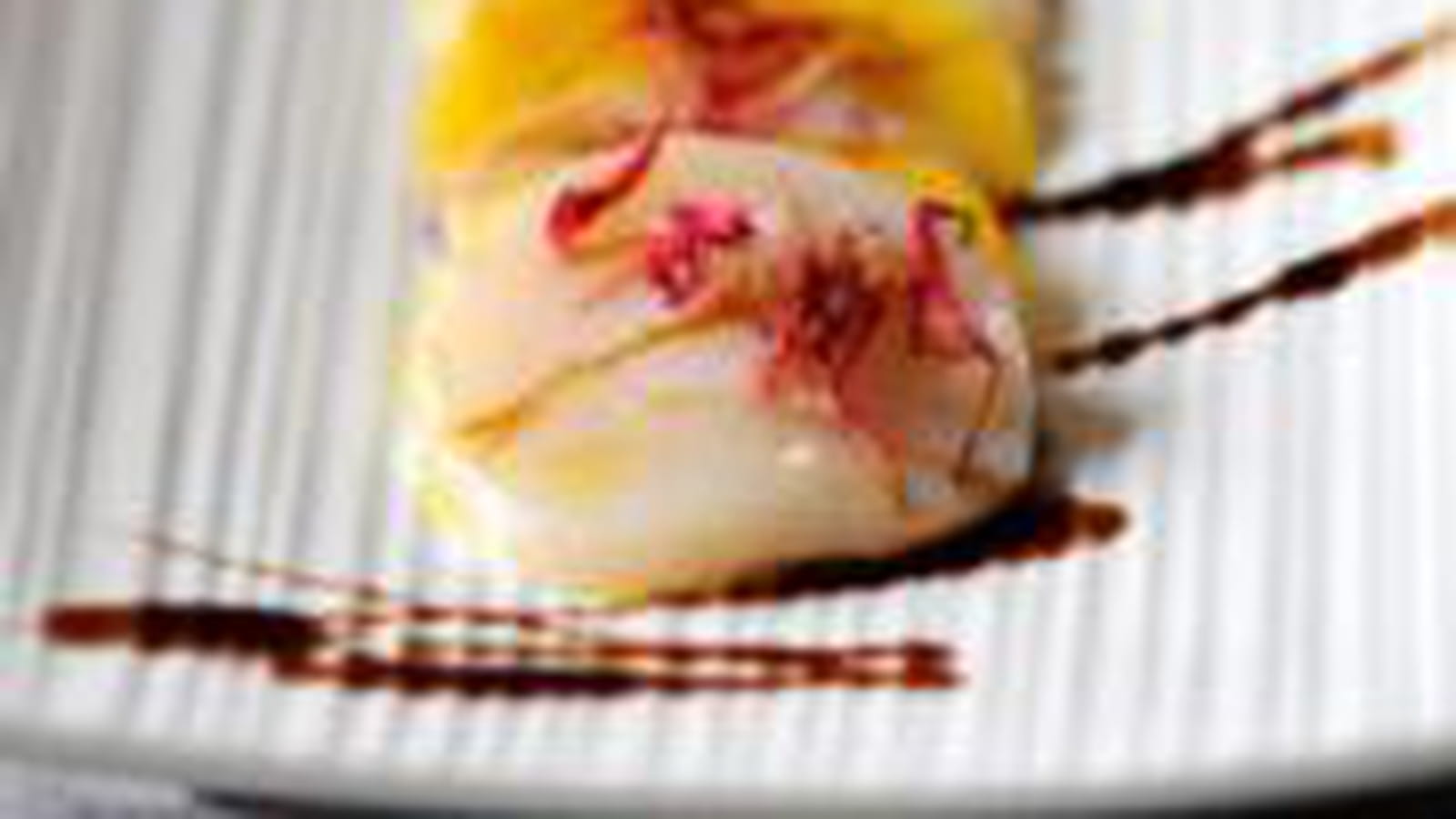 Carpaccio de St-Jacques à la mangue