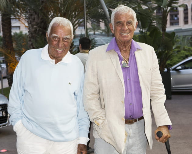 Jean-Paul Belmondo et son ami Charles Gerard