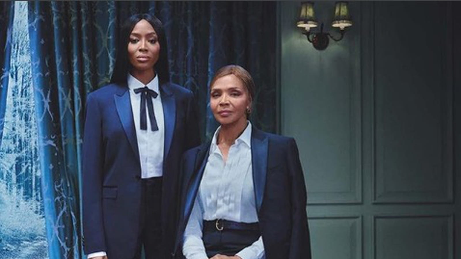Naomi Campbell et sa maman
