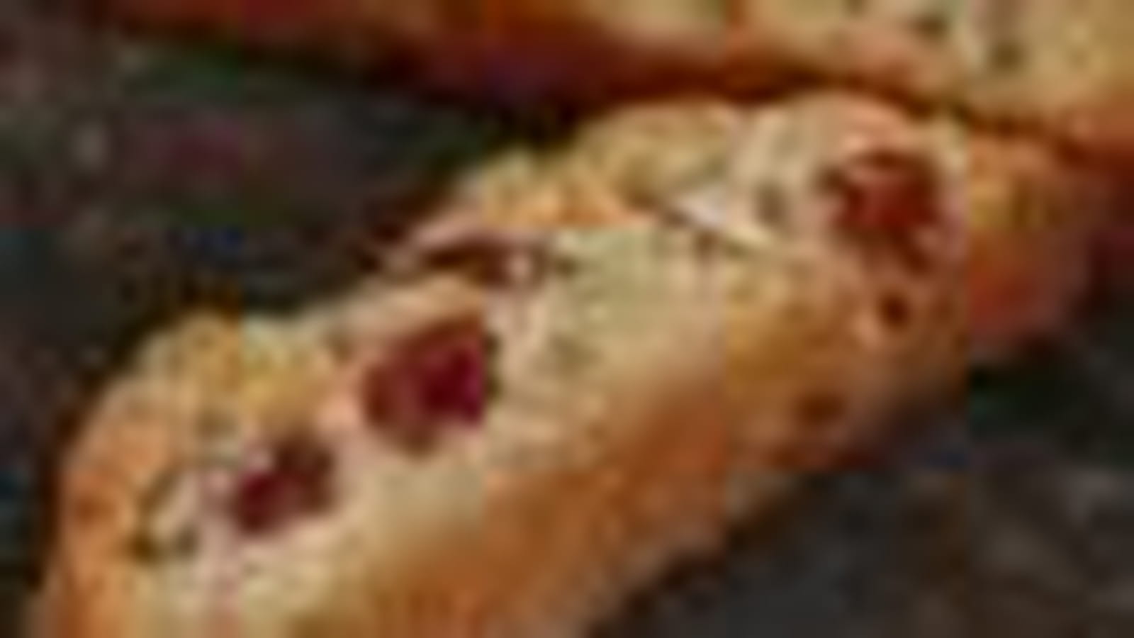 Biscotti aux amandes et cerises séchées