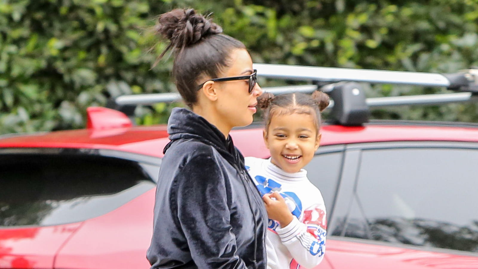 Kim Kardashian et North West