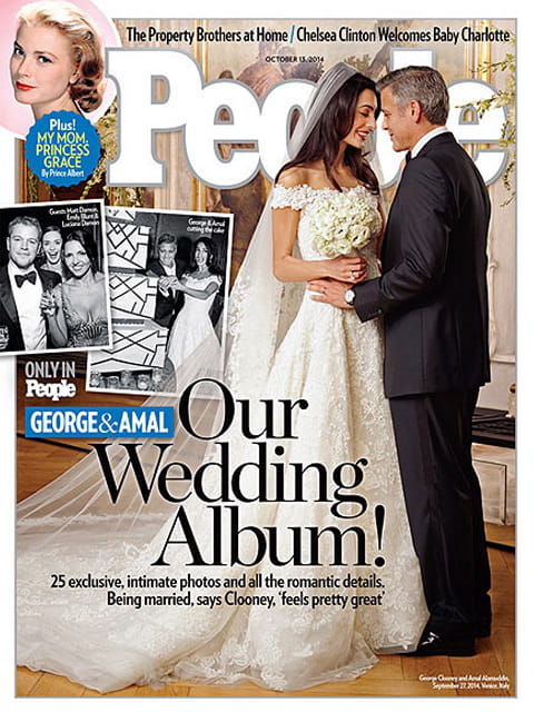 robe de mariee amal alamuddin george clooney