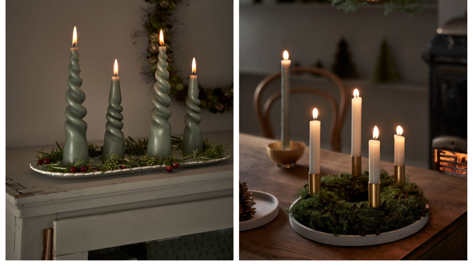 Noël à la bougie 