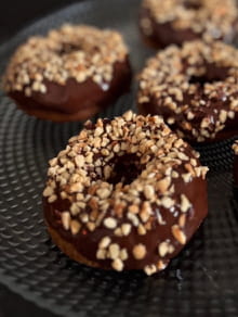 Donuts au potiron et au chocolat : Etape 4