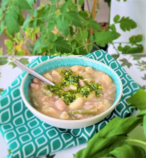 Soupe au pistou onctueuse