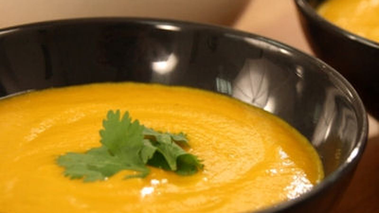  Veloute carottes coco coriandre