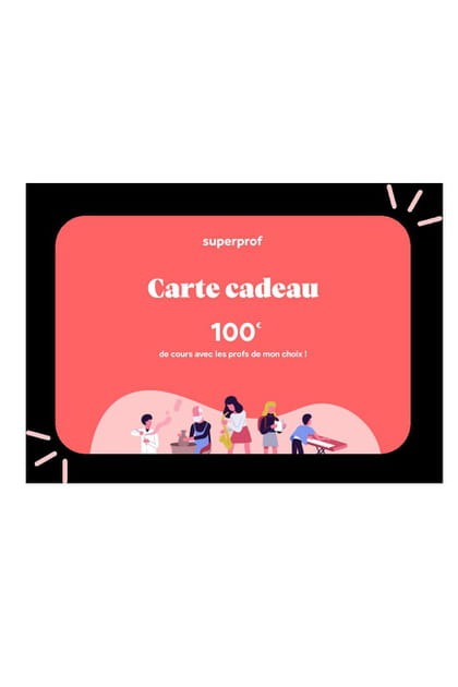 Carte cadeau Superprof