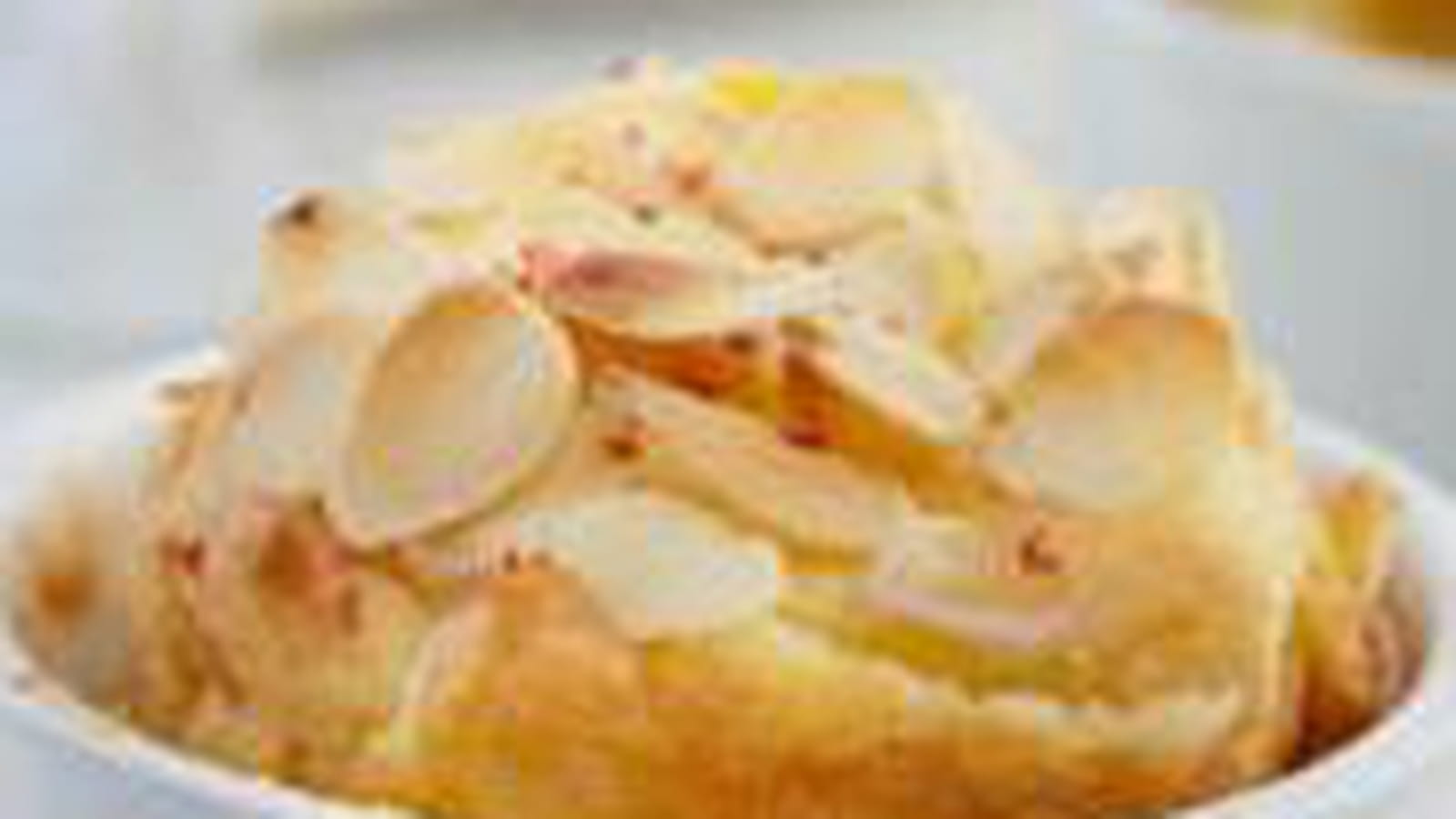 Soufflé au Boursault et amandes