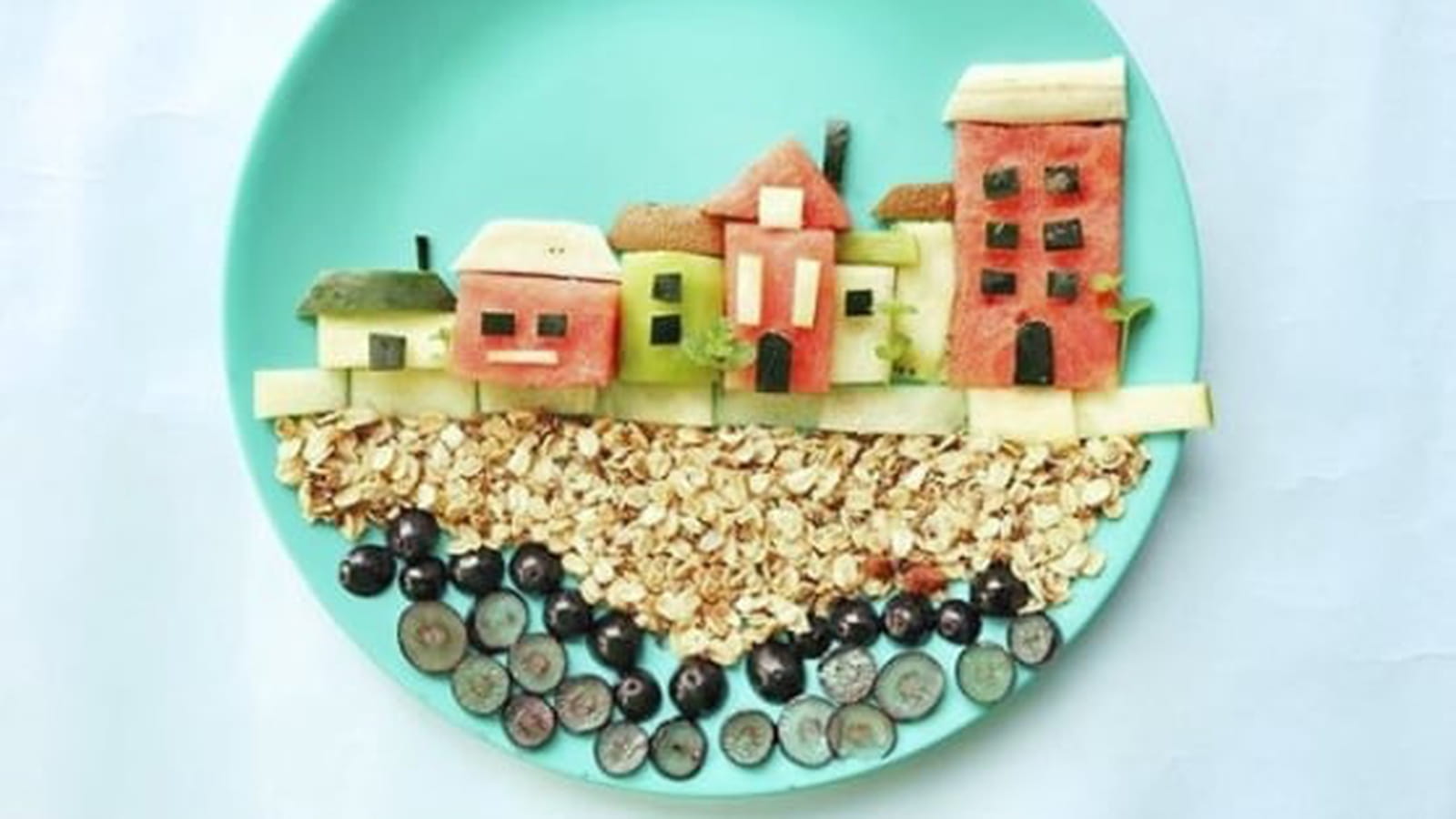 Une assiette citadine