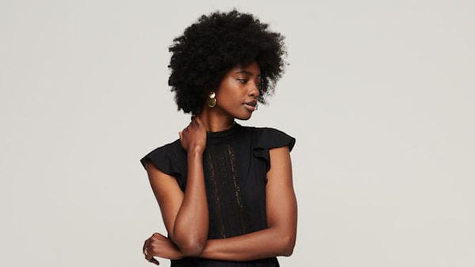 Robe noire Superdry