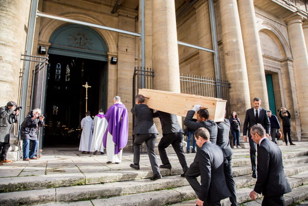 La c&eacute;r&eacute;monie &agrave; l'&eacute;glise Saint-Eustache