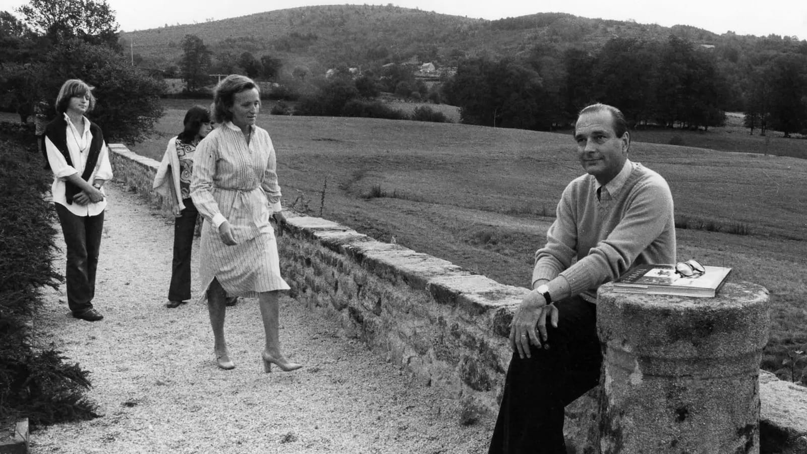 Jacques Chirac en famille