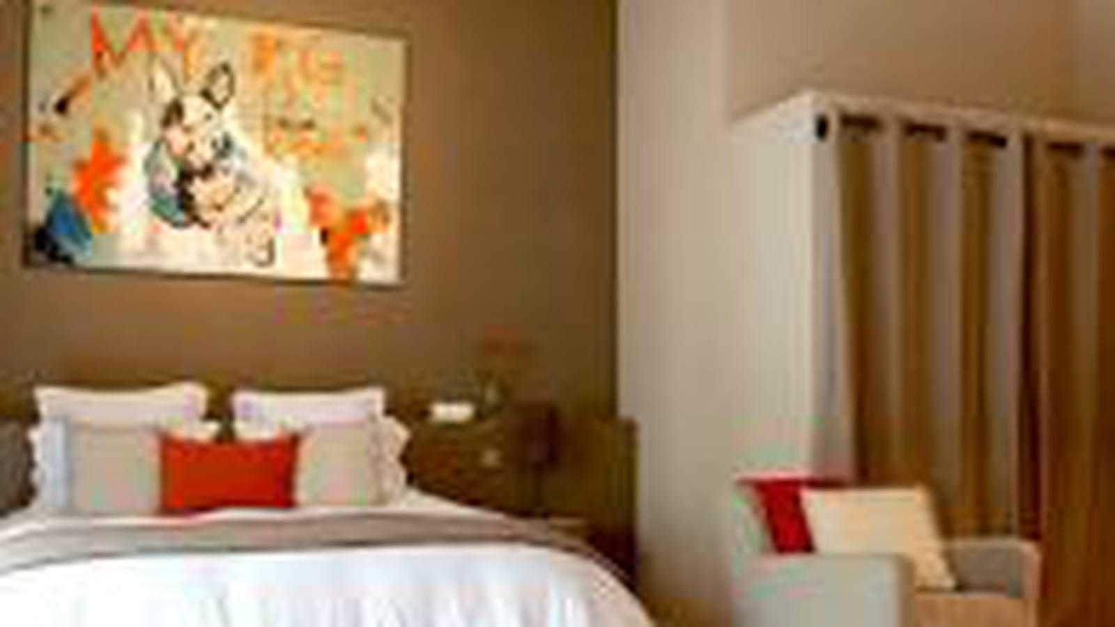 Chambre orange