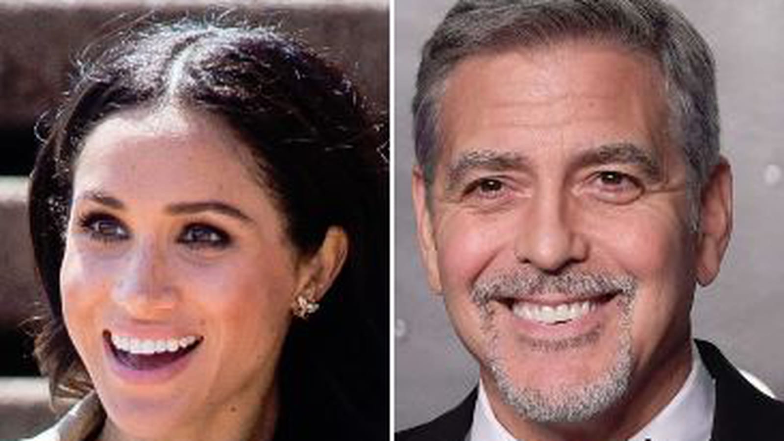 George Clooney et Meghan Markle