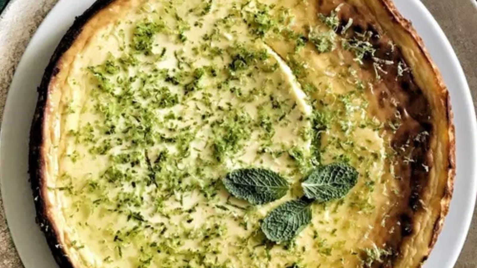 Cheesecake façon Mojito