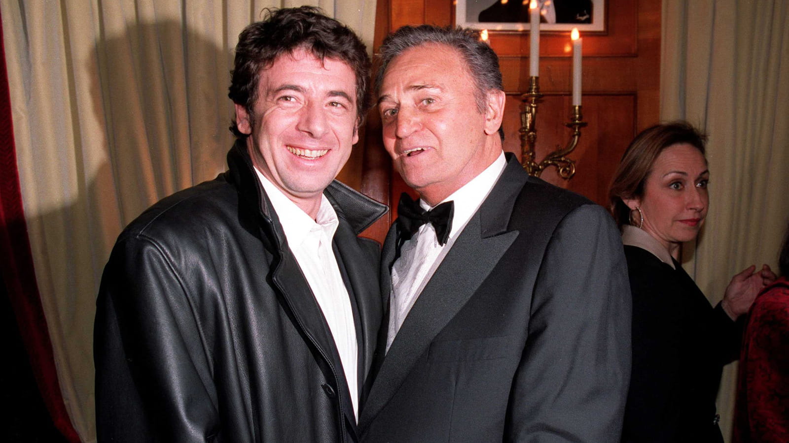 Patrick Bruel, Roger Hanin