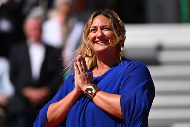 Mary Pierce sous le soleil de Roland-Garros pour la finale femmes