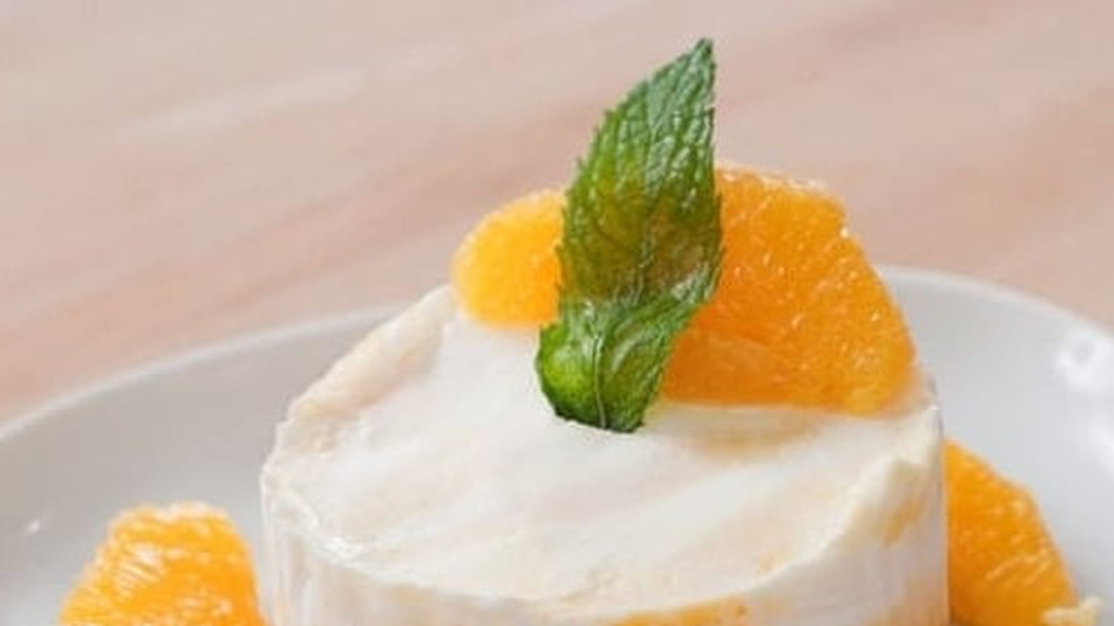 Cheesecake glacé aux agrumes