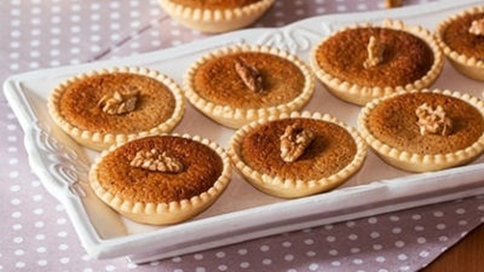 Tartelettes aux noix