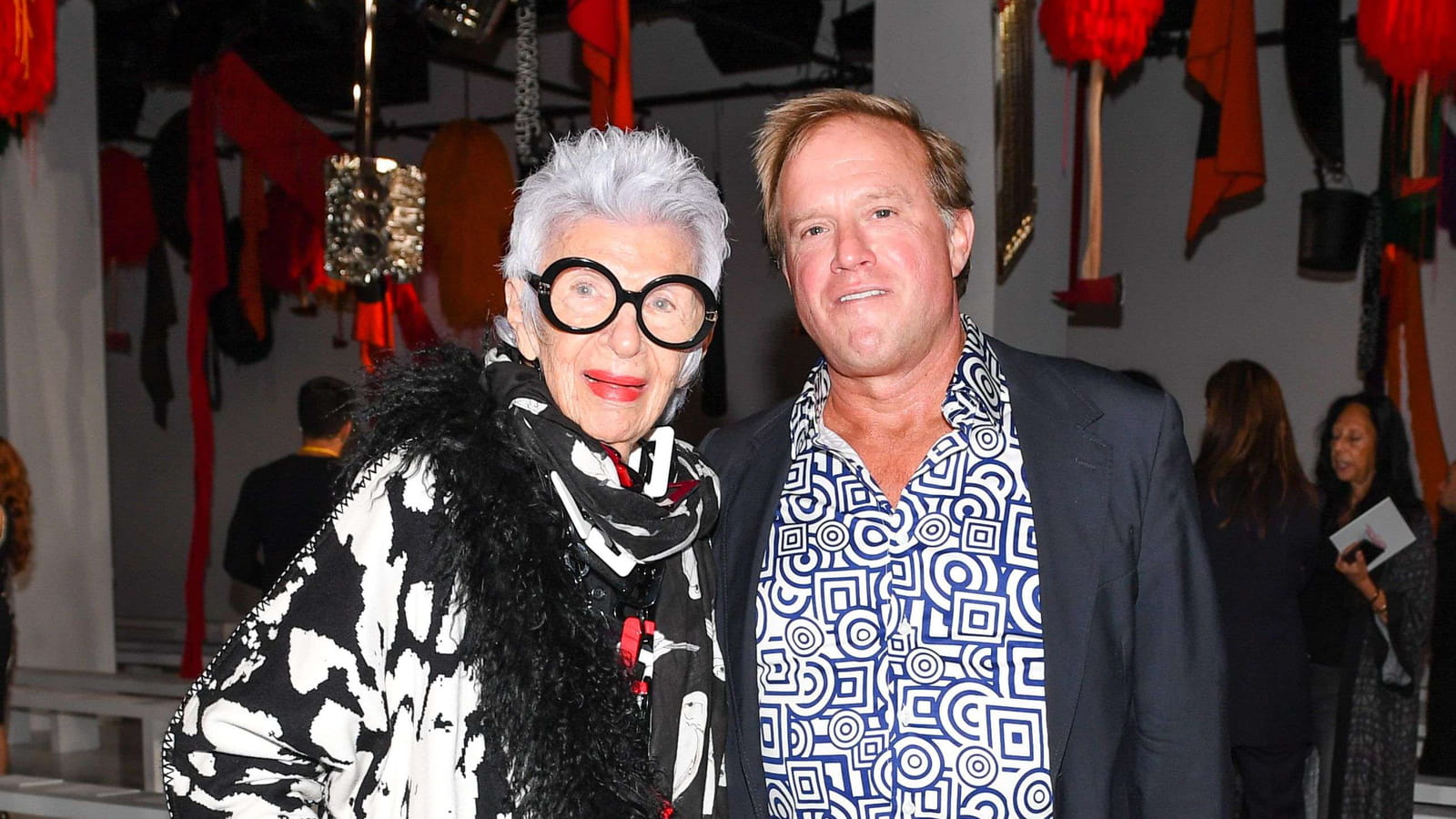 Iris Apfel et Emerson Bruns