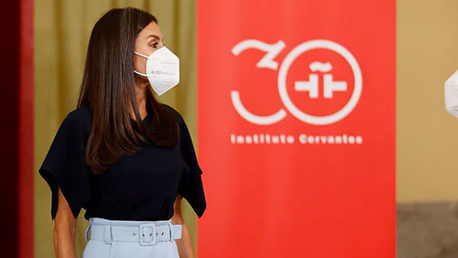 Letizia d'Espagne le 18 octobre 2021