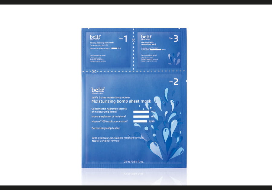Masque bombe hydratant Belif