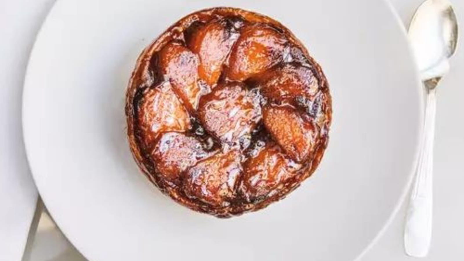Tarte tatin à la Pink Lady par le chef Simone Zanoni