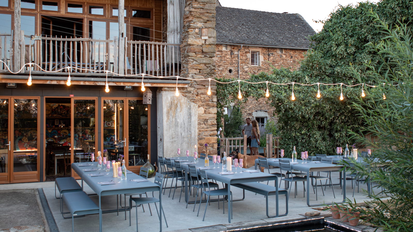 Terrasse du restaurant
