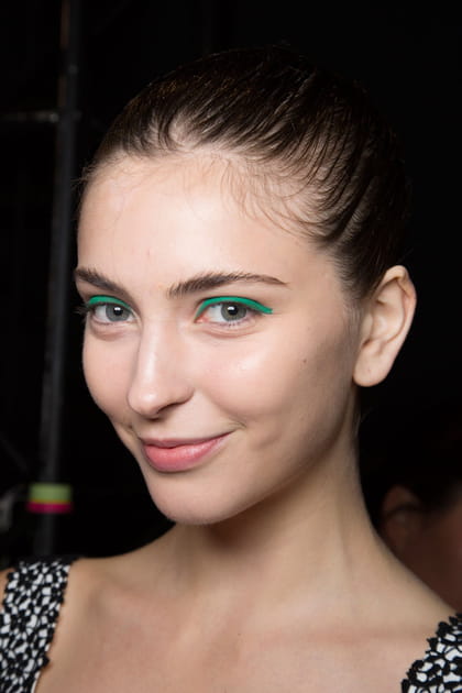 Le fard cr&egrave;me vert