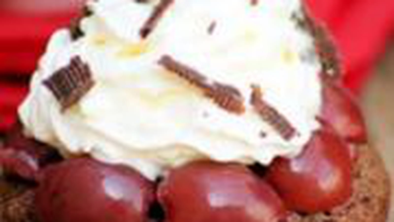 Forêt-noire version cupcake