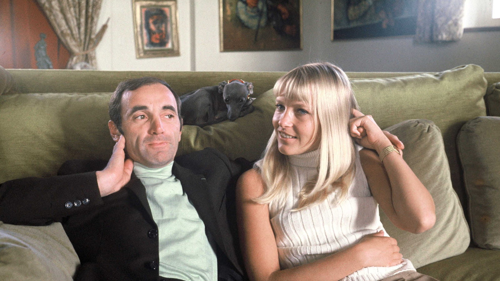Avec sa femme Ulla Thorsell