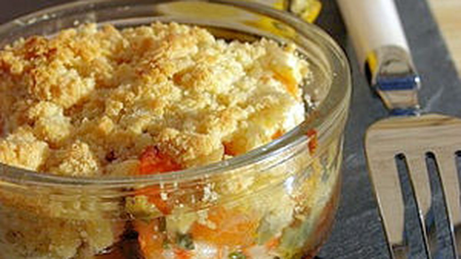 Crumble de crevettes