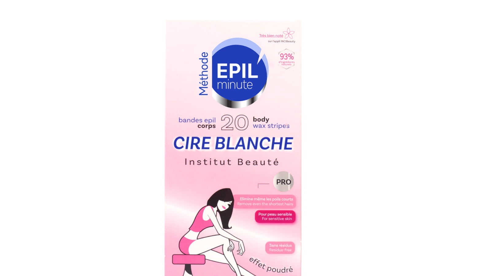 Cire Blanche, Epil'Minute par Body Minute