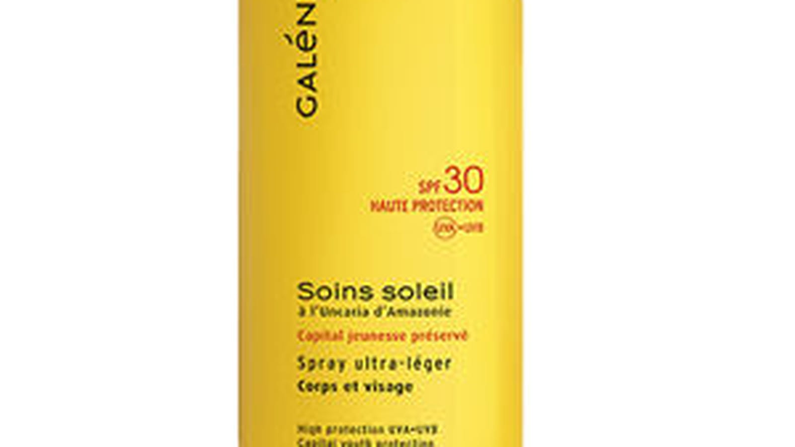 Spray ultra-léger corps et visage de Galénic