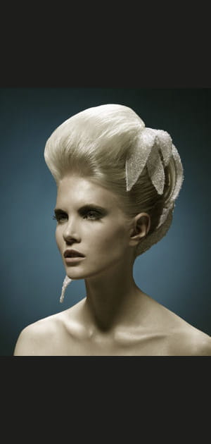Coiffure de mariage&nbsp;: chignon de soir&eacute;e