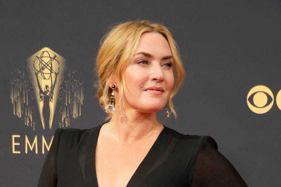 Le chignon glamour de Kate Winslet
