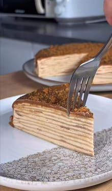 Gâteau de crêpes au spéculoos et mascarpone : Etape 7