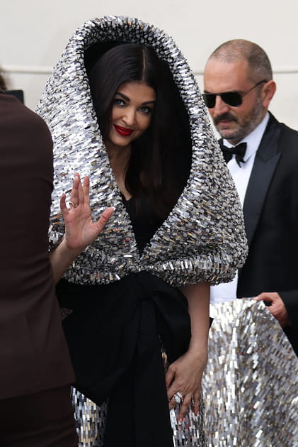 Aishwarya Rai, dans sa coquille au Festival de Cannes