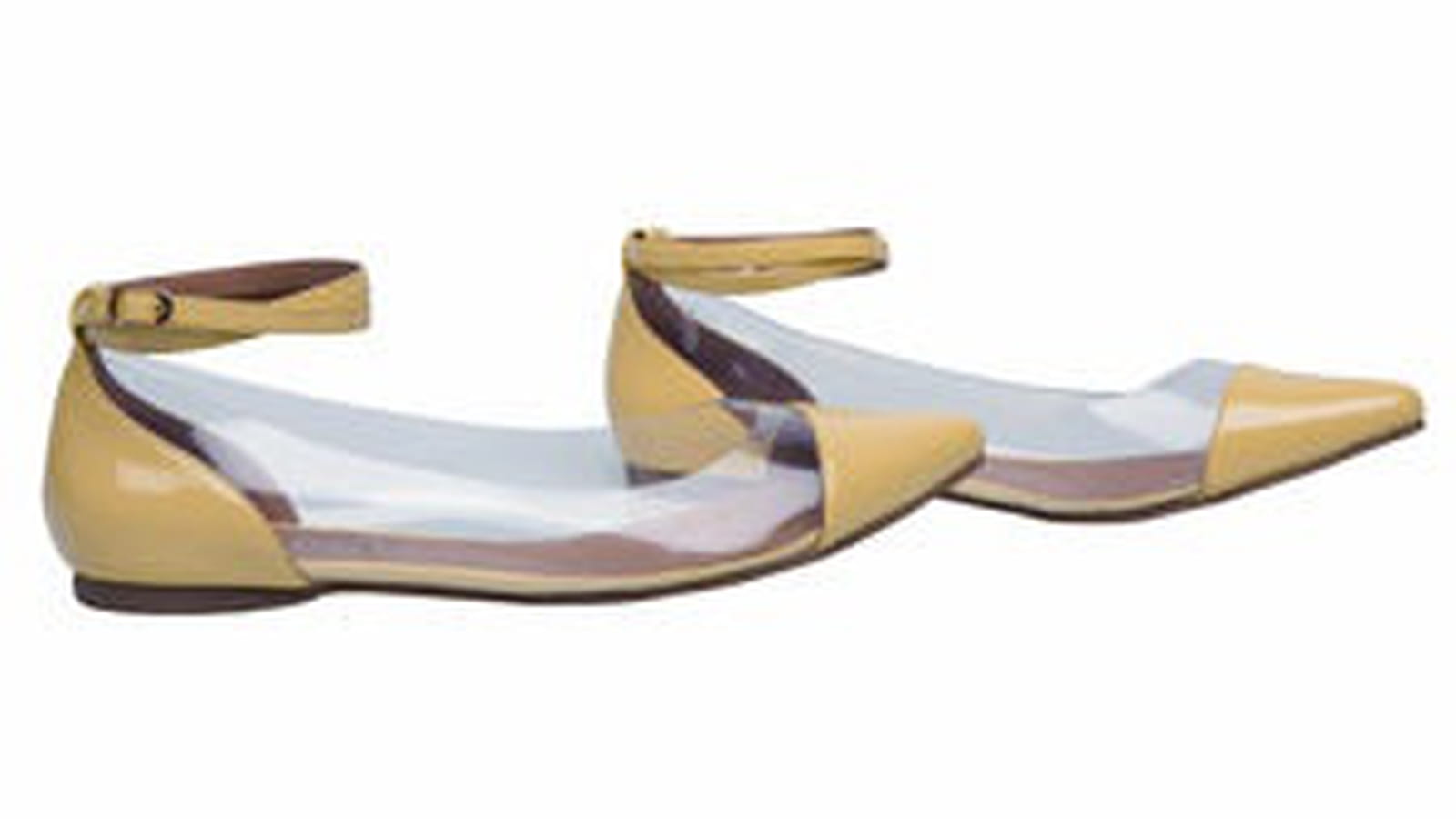 Ballerines en plexi de Tissaia 