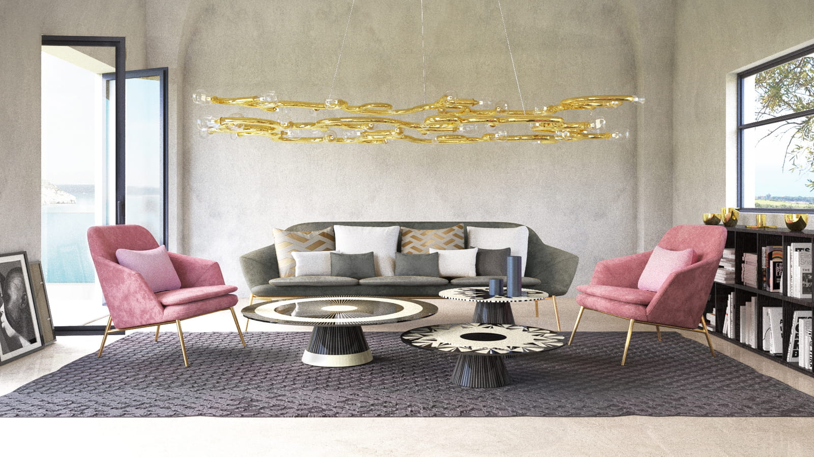 Tables Scarlet Splendour
