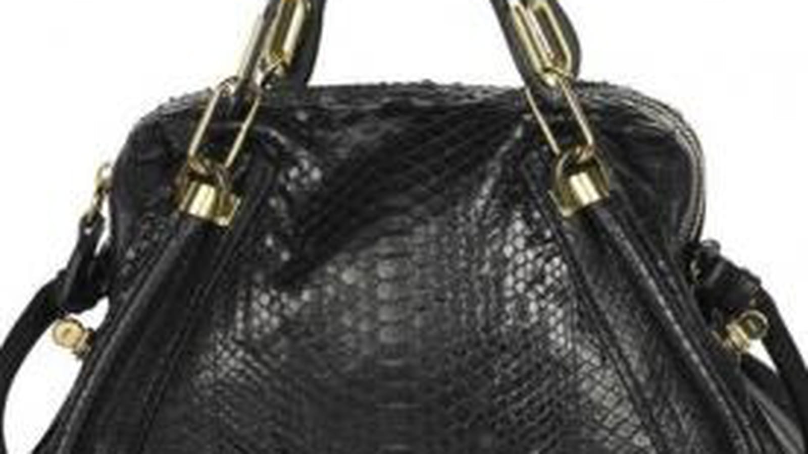 Sac Chloé Paraty en python noir