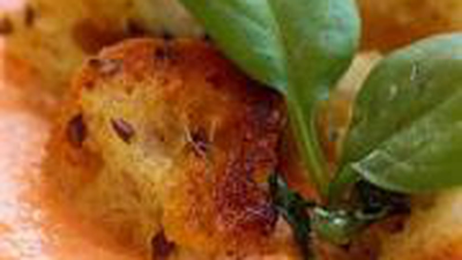 Soupe froide tomates croûtons basilic