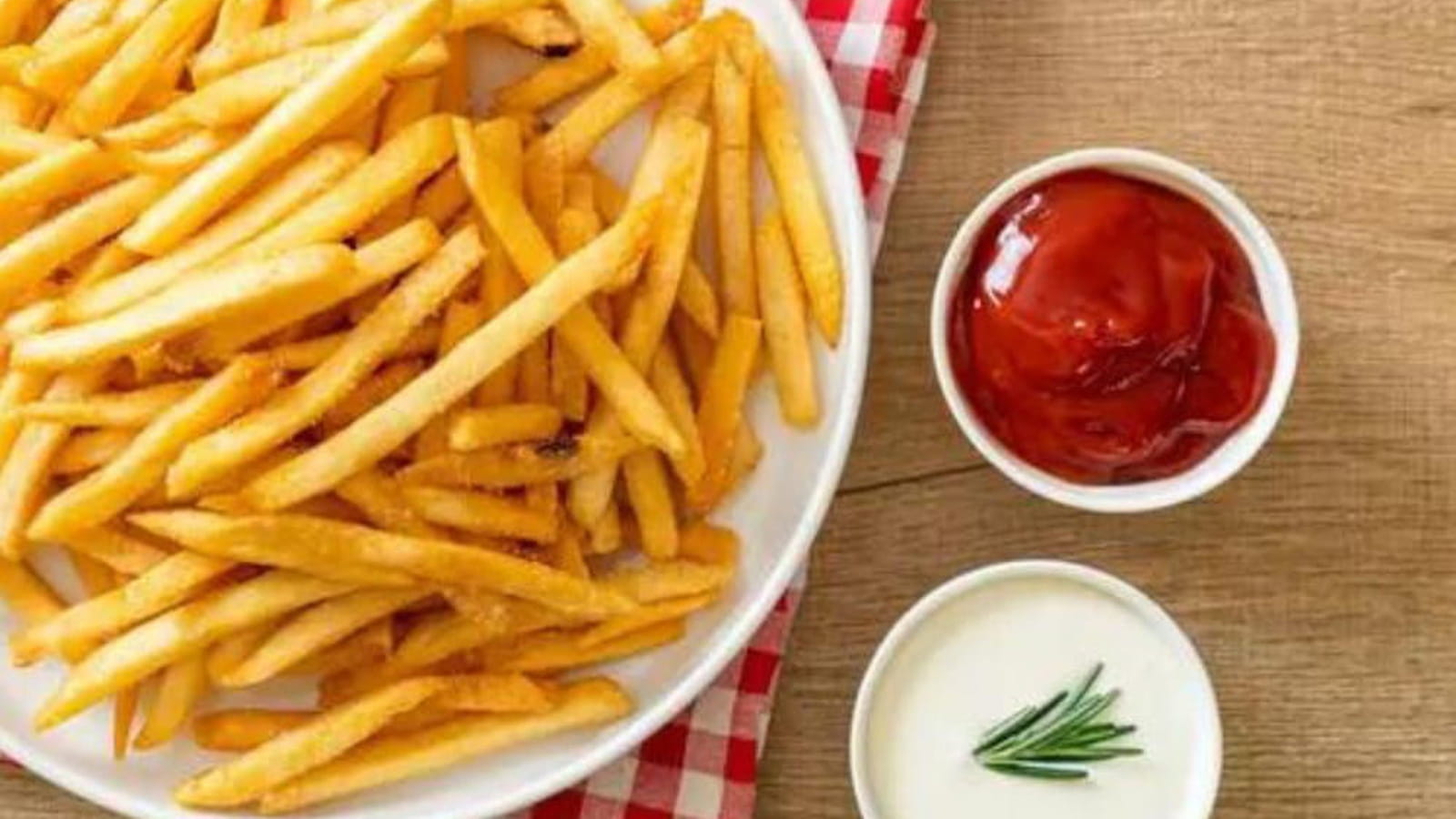 Frites au micro-ondes