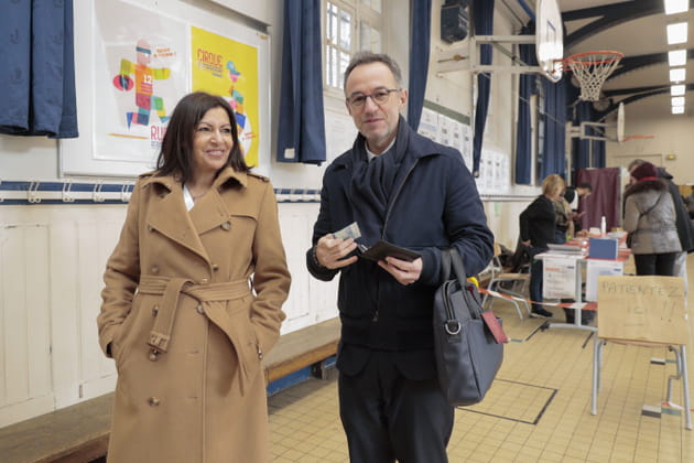 Anne Hidalgo vient soutenir le candidat de la mairie du 12ème arrondissement Emmanuel Grégoire