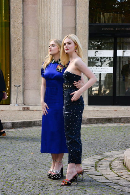 Dakota Fanning et Elle Fanning