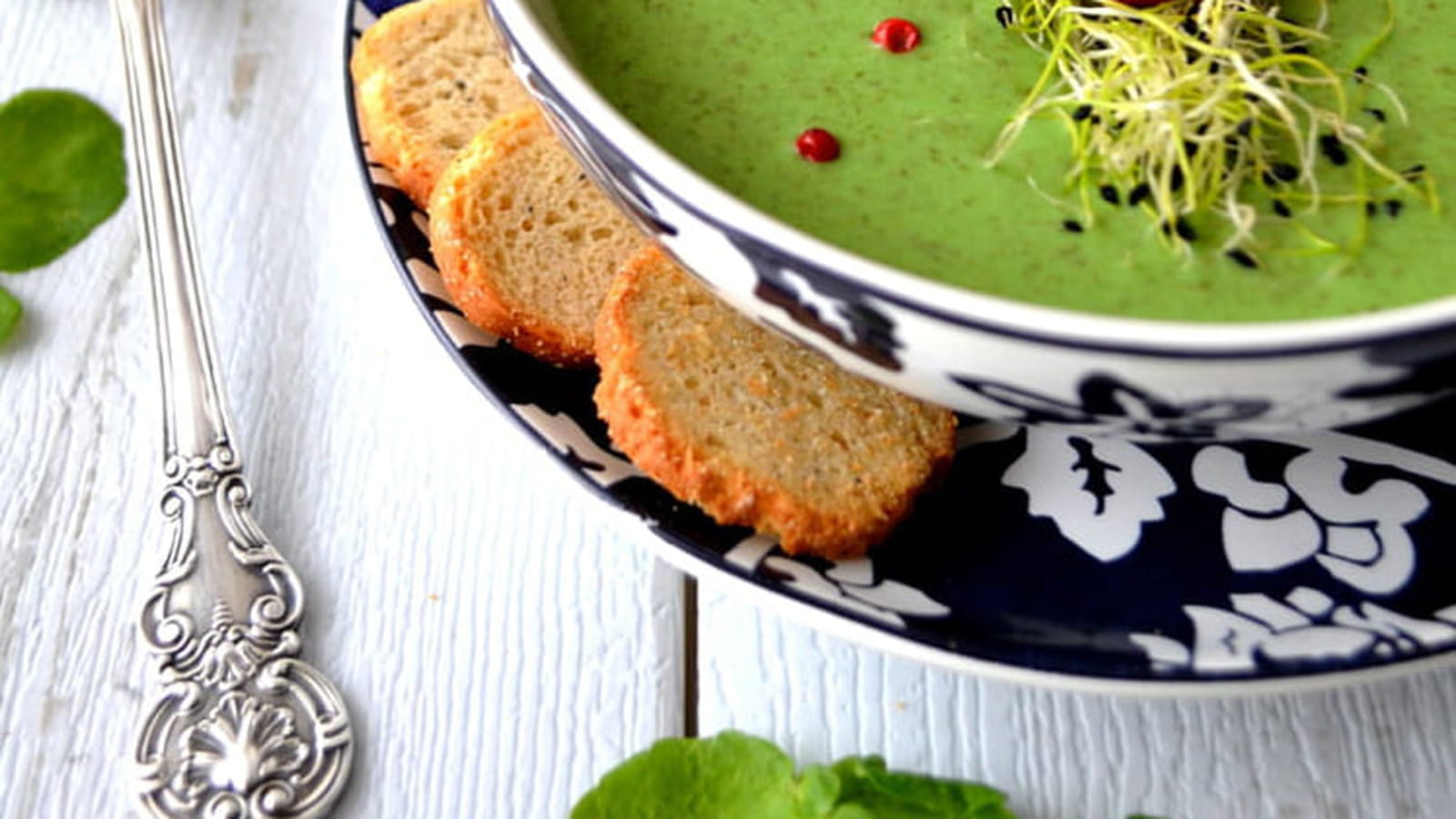 Velouté au cresson