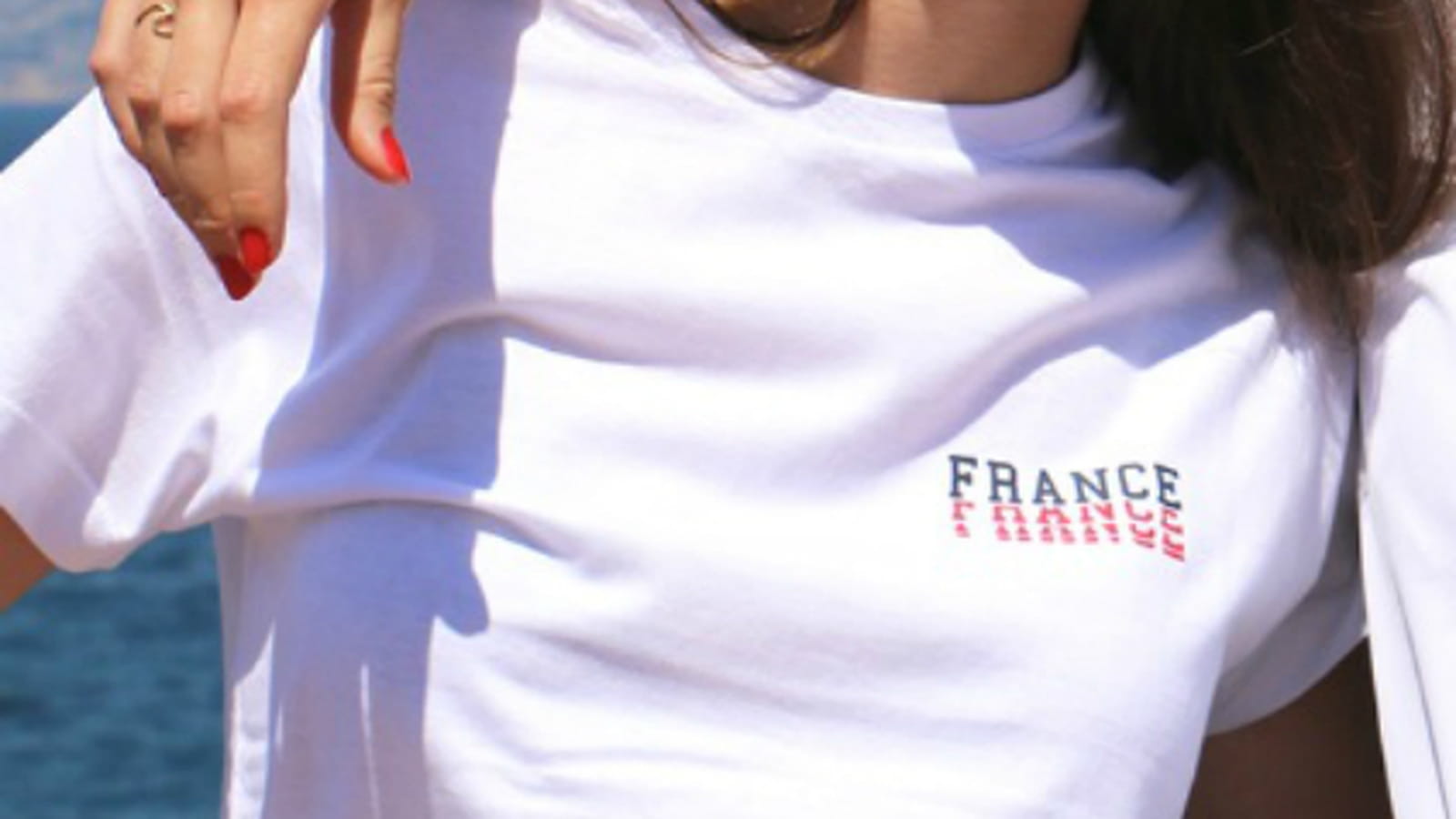 T-shirt Un Baiser Français
