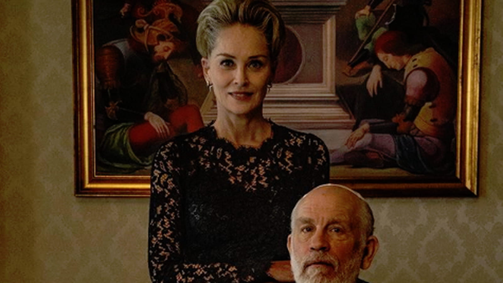 Sharon Stone et John Malkovich